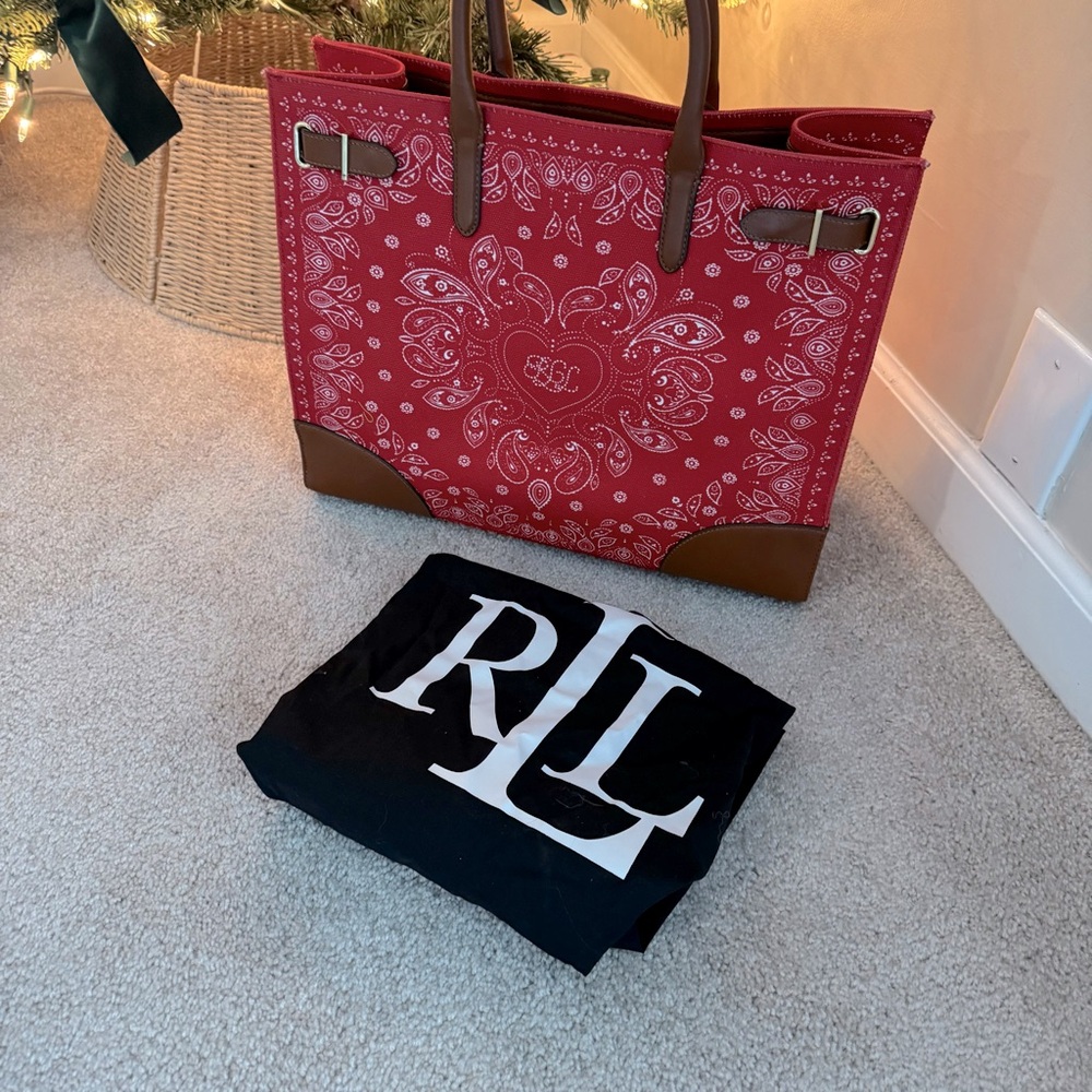 Ralph Lauren Bandana Tote